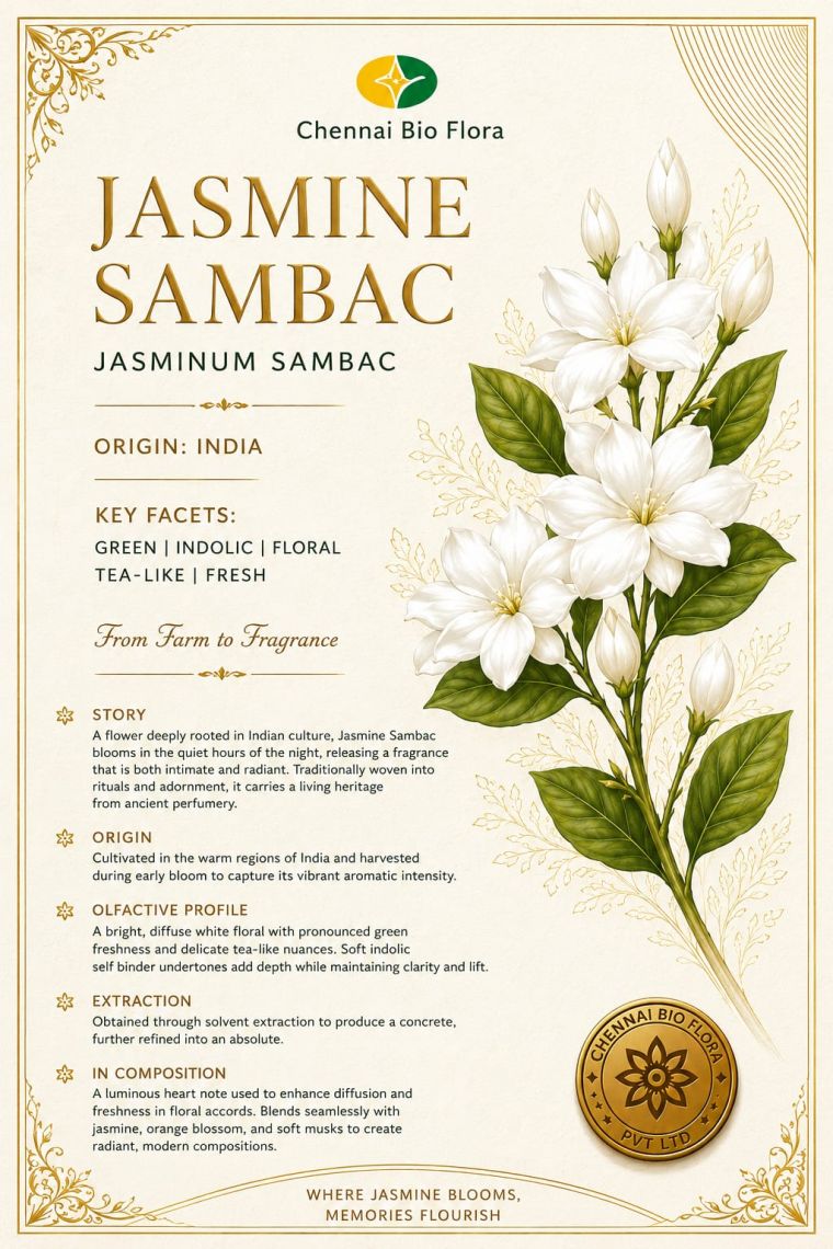 Jasmine Sambac botanical profile