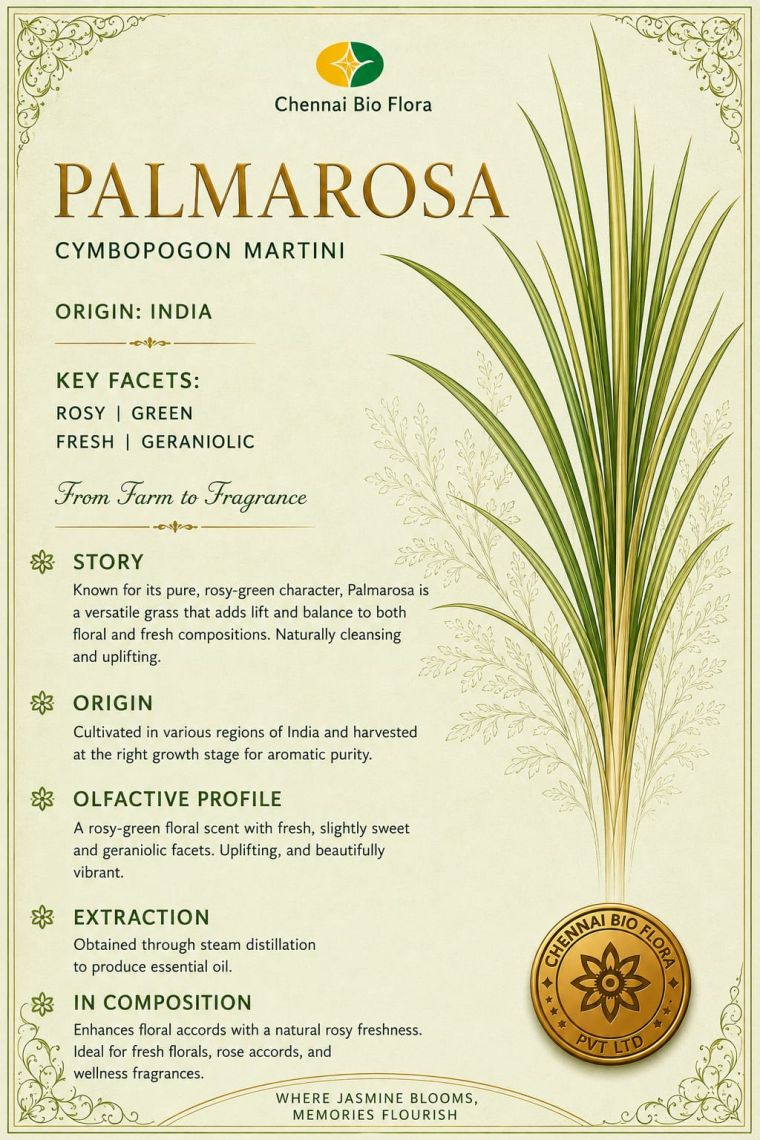 Palmarosa botanical profile