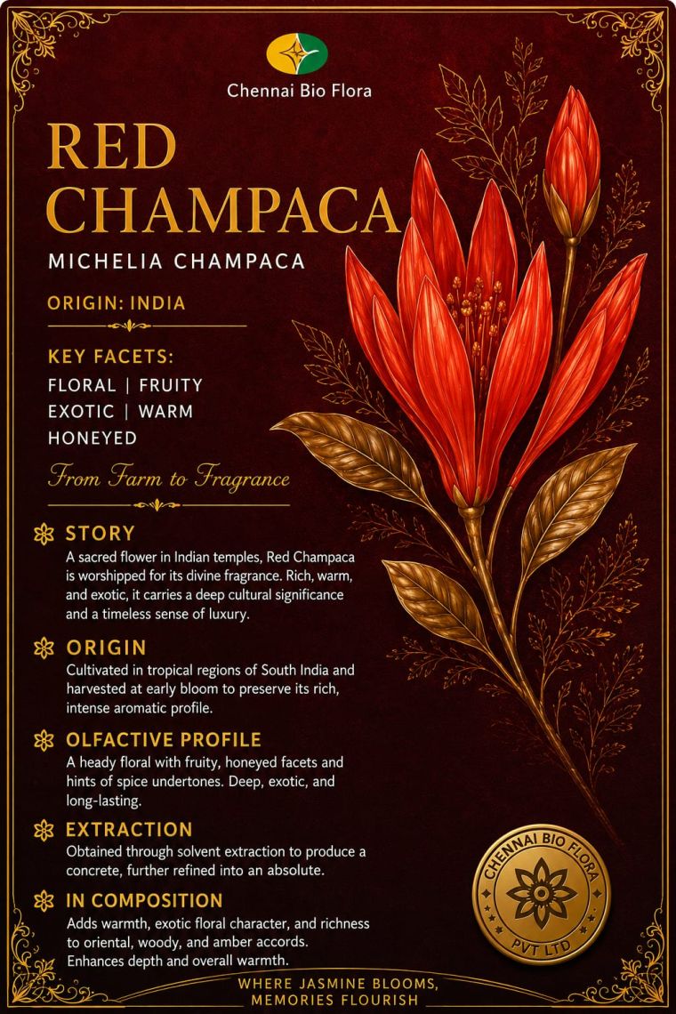 Red Champaca botanical profile