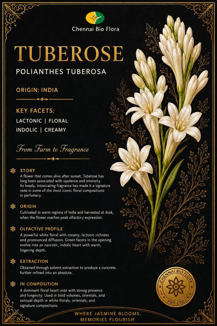 Tuberose botanical profile